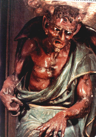Una escultura bien conocida de un diablo public en <b>The Unexplained</b> (el inexplicado)