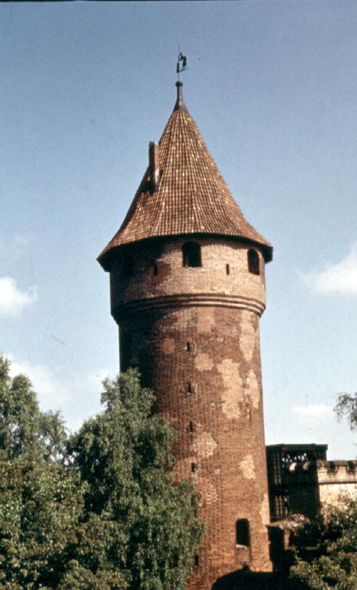 La tour de babeurre dans le chteau de Malbork